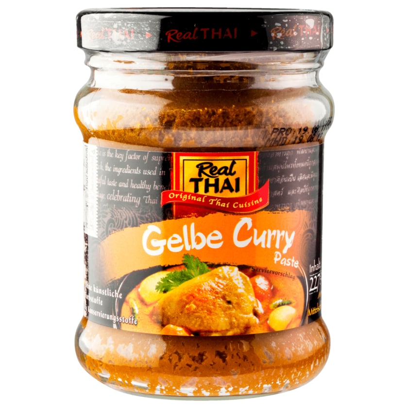 Real Thai Gelbe Curry-Paste 227g